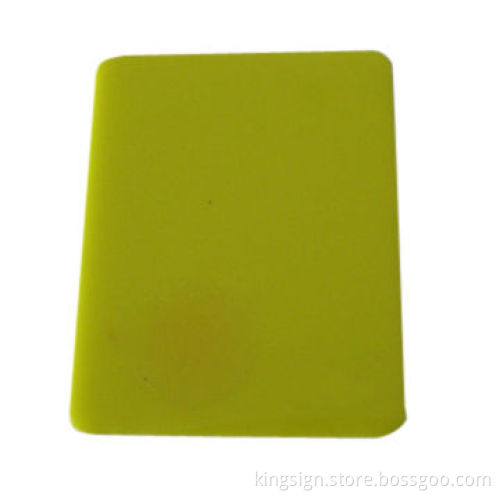 High gloss extruded acrylic sheet